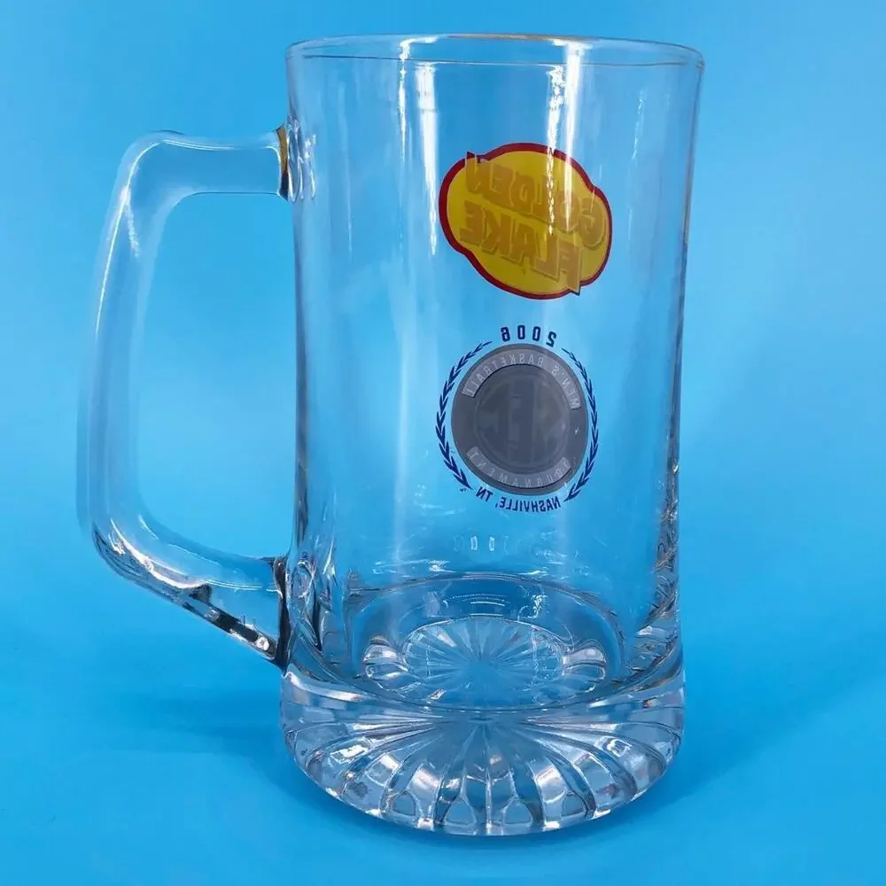 glass beer mug 2006 SEC Baksetball Tournament Golden Flake